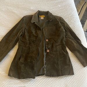 Vintage genuine leather jacket